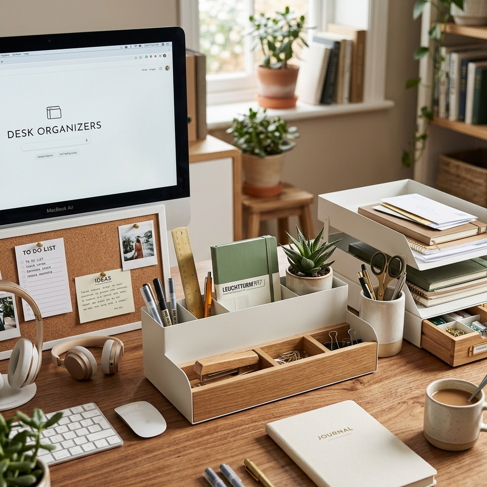 Desk Organization